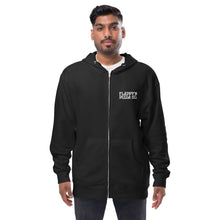 Load image into Gallery viewer, Unisex fleece zip up hoodie
